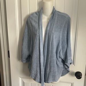 Nwots Meo Meli Italy Cotton Linen Blend Jacket